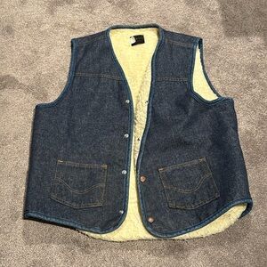 Vintage Sears Genuine Roebucks Vest SIZE L